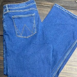 Brand new super wide leg wranglers